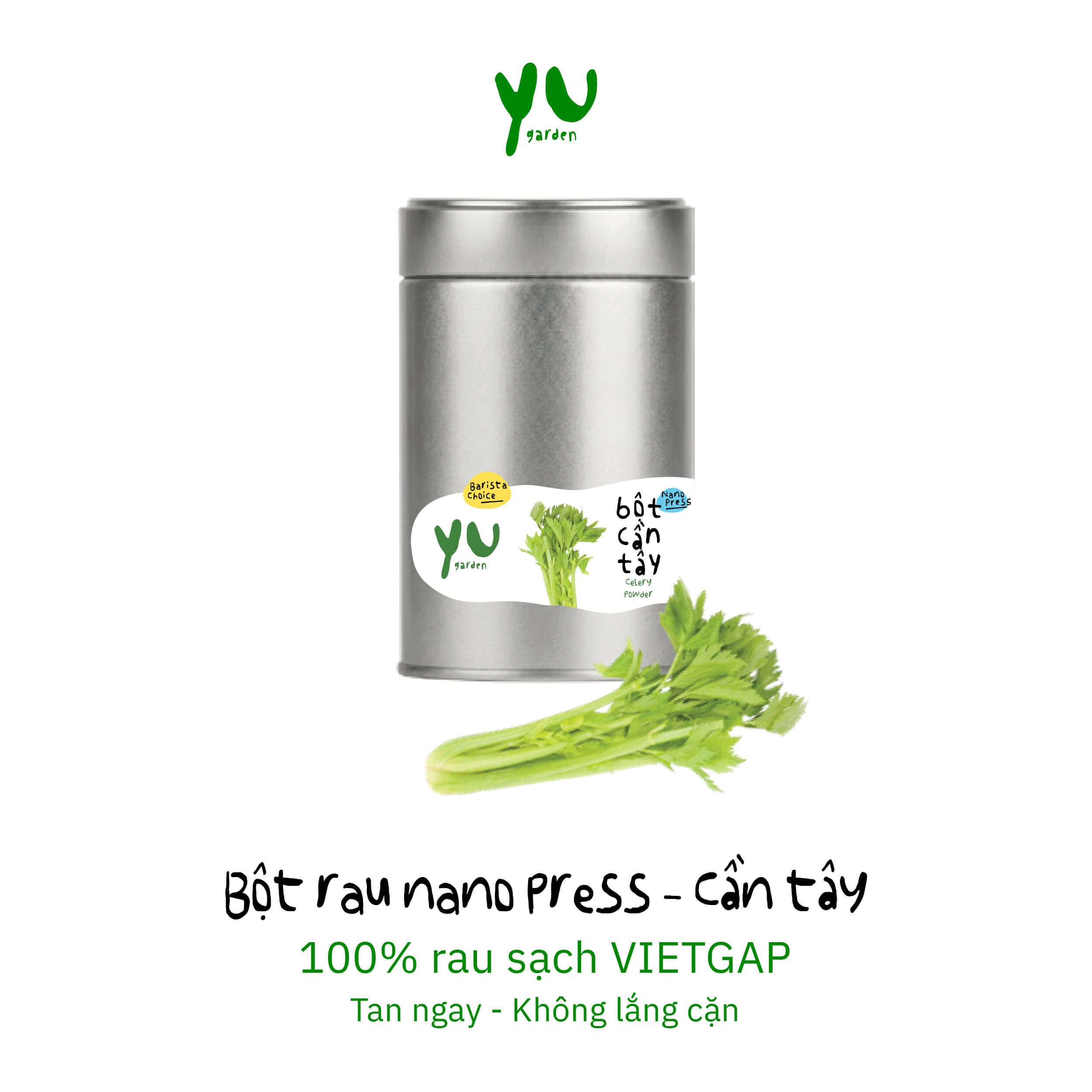 Yu Garden_Web-14 Bột rau Nano Press - Cần tây - Ảnh 1