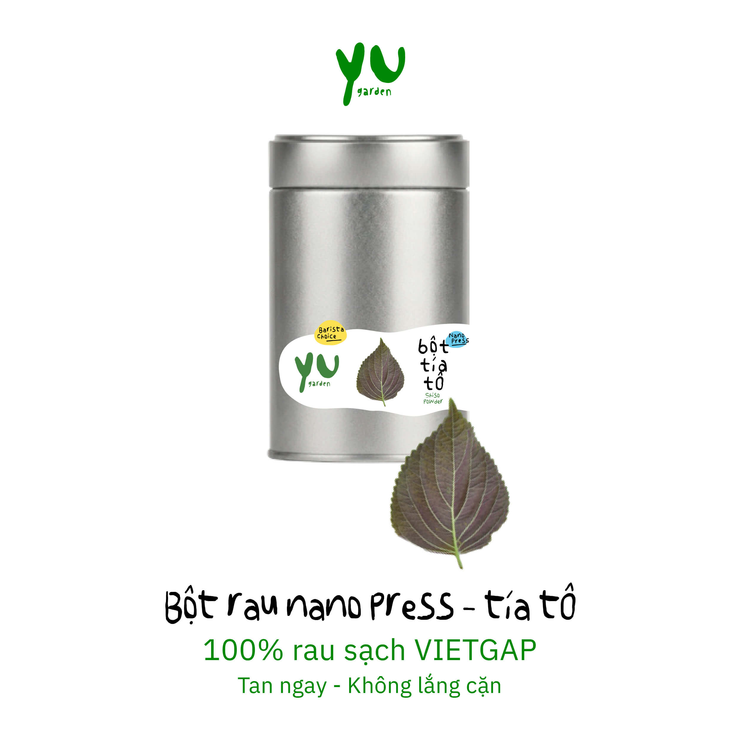 Yu Garden_Web-16 Bột rau Nano Press - Tía tô - Ảnh 1